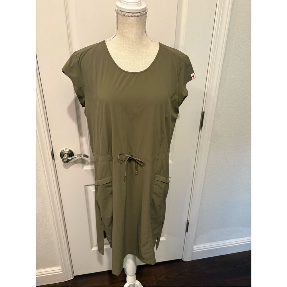 Fjällräven Olive Green Utility Tank Dress